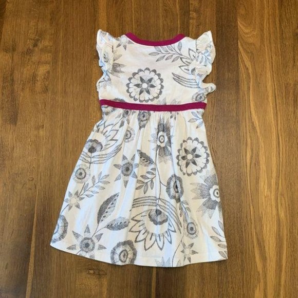 TEA COLLECTION Girls Everlasting Dress 18-24 Months Wrap Neck Toddler Girl White - Picture 2 of 5